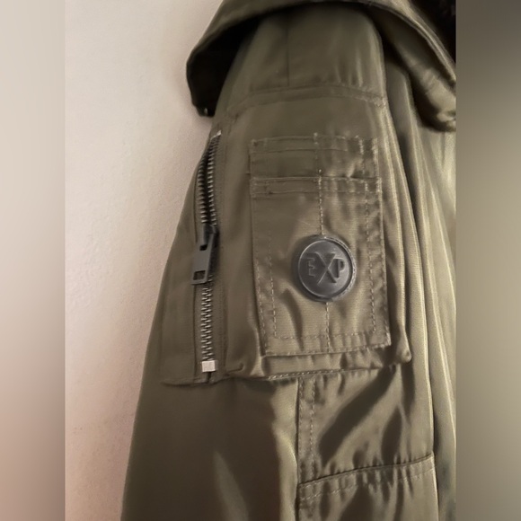 Express Men's Parka- Heavy Winter Coat - Picture 2 of 8